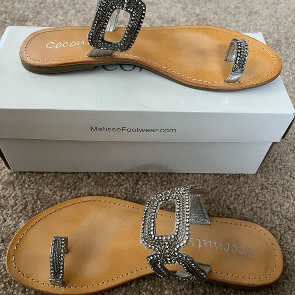 Coconuts by Matisse Rhinestone Sandals - Picture 2 of 3